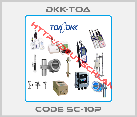 DKK-TOA-Code SC-10P