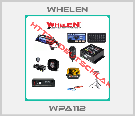 Whelen-WPA112