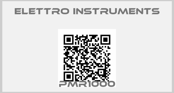 ELETTRO INSTRUMENTS-PMR1000