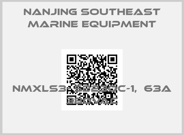 Nanjing Southeast Marine Equipment- NMXLS3- 5223OC-1,  63A 380VAC