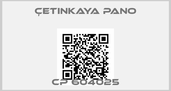 Çetinkaya Pano-CP 604025