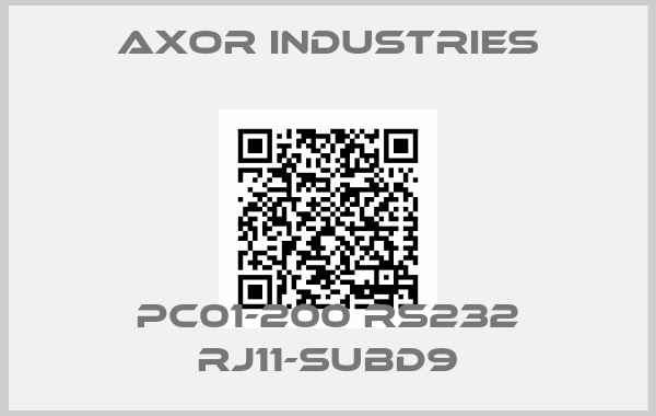 Axor Industries-PC01-200 RS232 RJ11-SubD9