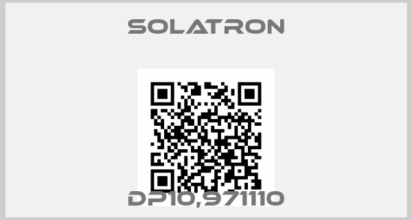 SOLATRON-DP10,971110