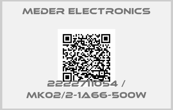 Meder Electronics-2222711054 / MK02/2-1A66-500W