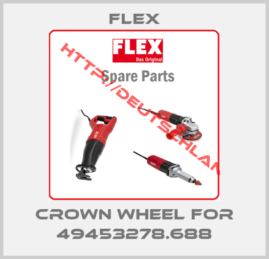 FLEX-Crown wheel for 49453278.688