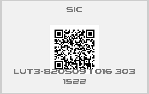 Sic- LUT3-820S09 1 016 303 1522