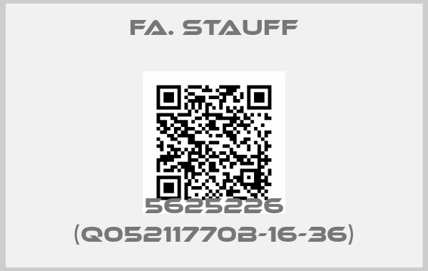 Fa. Stauff-5625226 (Q05211770B-16-36)