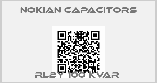 Nokian Capacitors-RL2Y 100 KVAr 