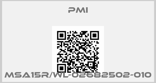 PMI-MSA15R/WL-02682502-010