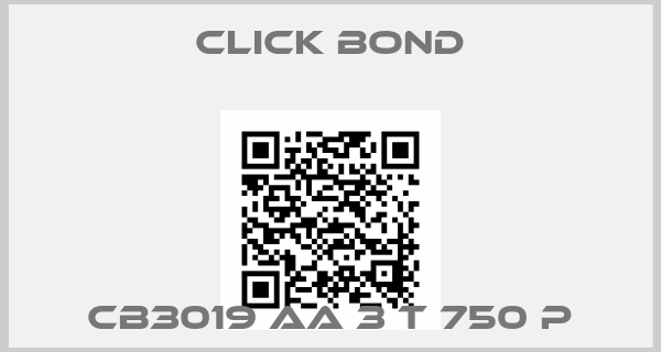 Click Bond-CB3019 AA 3 T 750 P