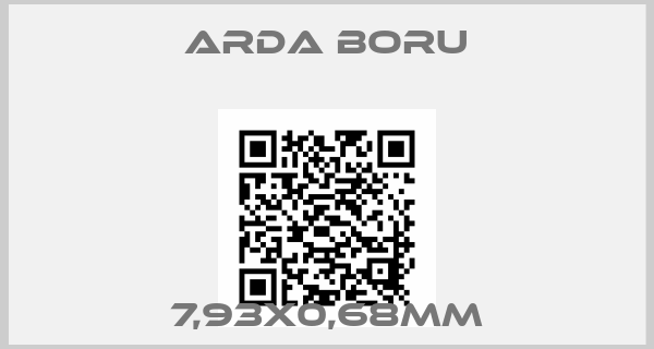 ARDA BORU-7,93x0,68mm
