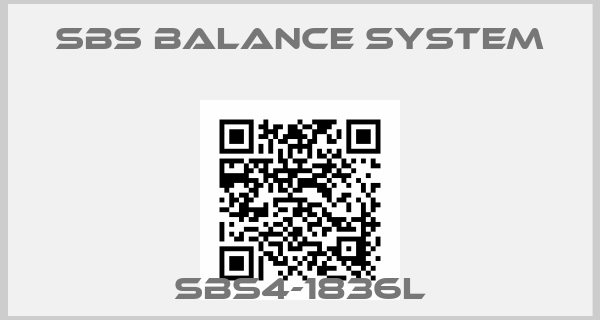 SBS BALANCE SYSTEM-SBS4-1836L