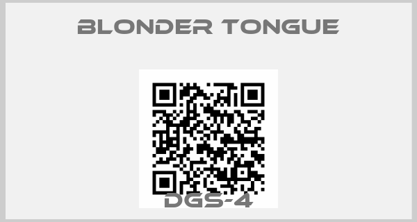 BLONDER TONGUE-DGS-4