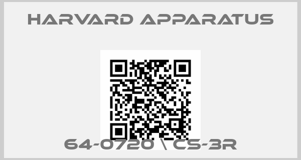 Harvard Apparatus-64-0720 \ CS-3R