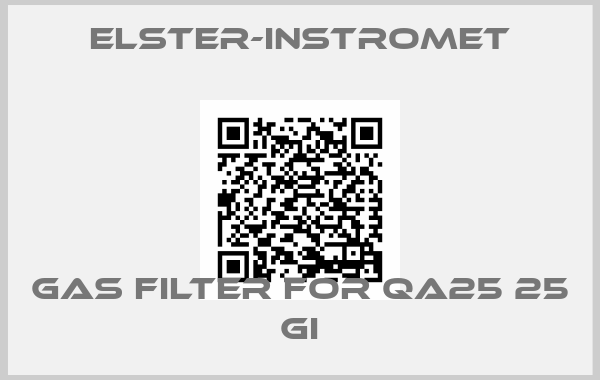 Elster-Instromet-Gas Filter for QA25 25 GI