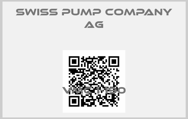Swiss Pump Company AG-VMC 1-190