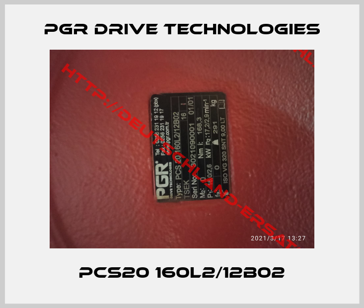 PGR Drive Technologies-PCS20 160L2/12B02