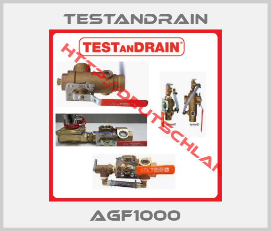 TESTanDRAIN-AGF1000