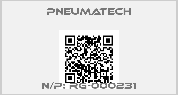 Pneumatech-N/P: RG-000231