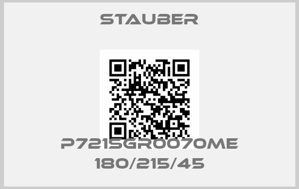 STAUBER-P721SGR0070ME 180/215/45