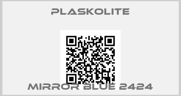 Plaskolite-Mirror Blue 2424
