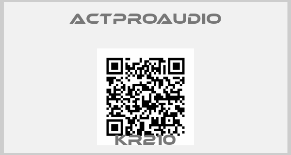 ACTPROAUDIO-KR210