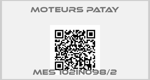 Moteurs Patay-MES 102IN098/2