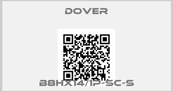 DOVER-B8Hx14/1P-SC-S