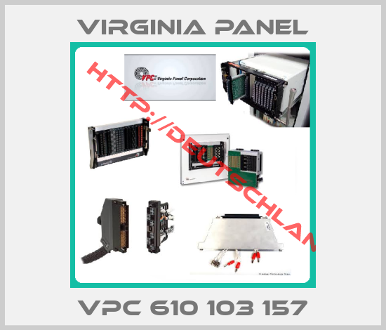 Virginia Panel-VPC 610 103 157