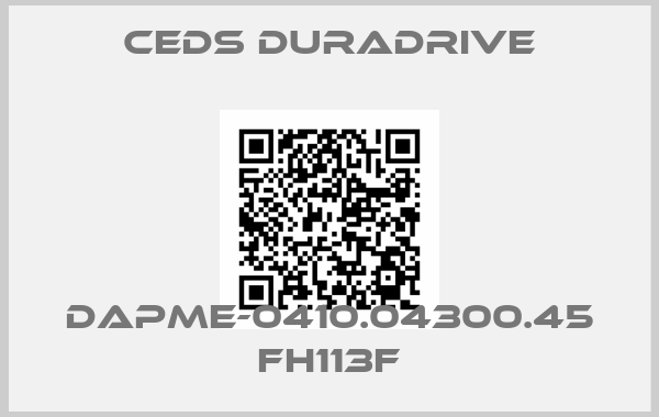 Ceds Duradrive-DAPME-0410.04300.45 FH113F