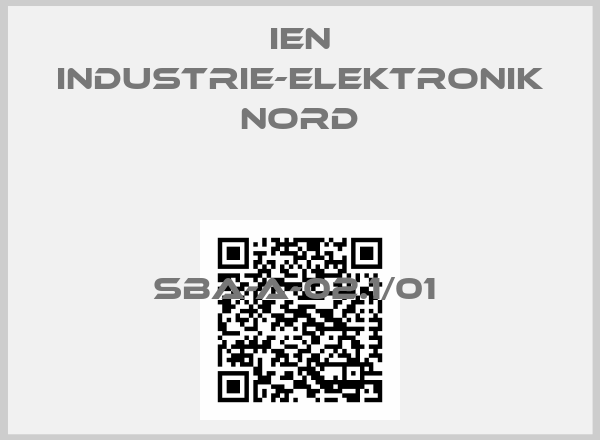 IEN INDUSTRIE-ELEKTRONIK NORD-SBA-A-02.1/01 