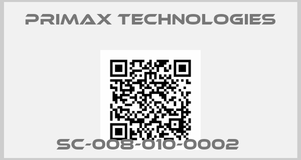 Primax Technologies-SC-008-010-0002 