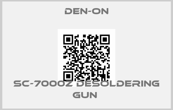 DEN-ON-SC-7000Z DESOLDERING GUN 