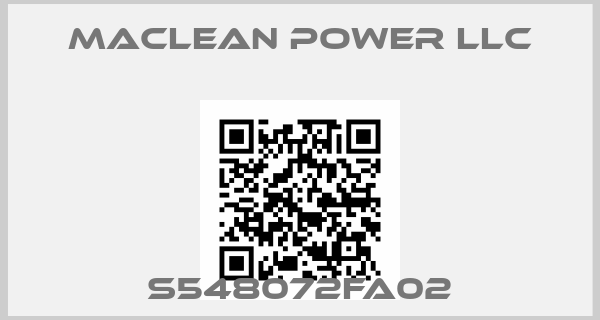 Maclean Power Llc-S548072FA02