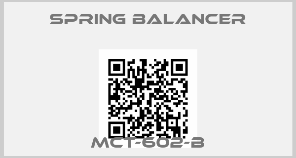 Spring Balancer-MCT-602-B