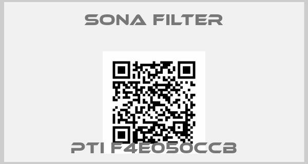 SONA Filter-PTI F4E050CCB