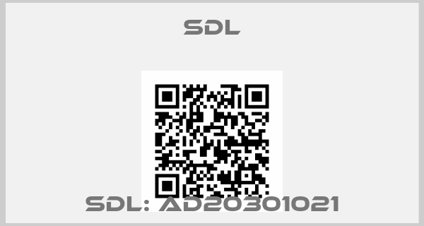 SDL-SDL: AD20301021