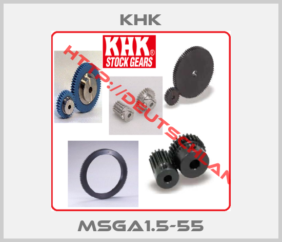 KHK-MSGA1.5-55