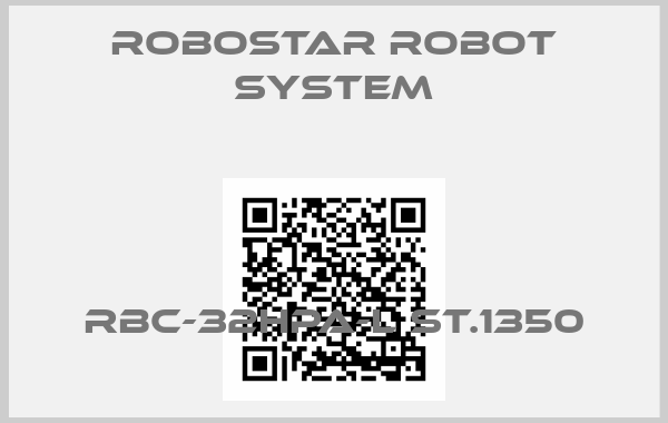 Robostar Robot System-RBC-32HPA-L ST.1350