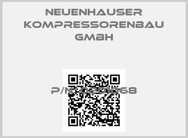 Neuenhauser Kompressorenbau GmbH-P/N: 0201068