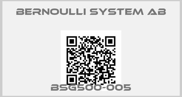 Bernoulli System AB-BSG500-005