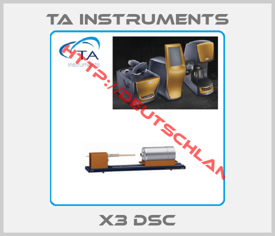Ta instruments-X3 DSC
