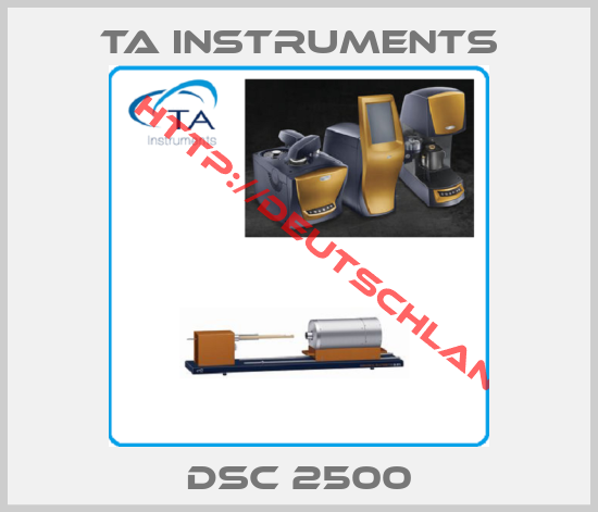 Ta instruments-DSC 2500