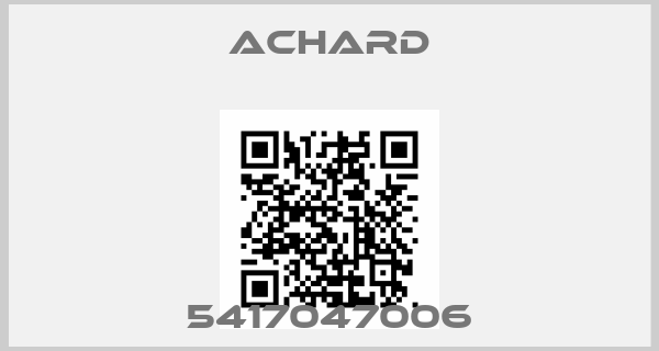 ACHARD-5417047006