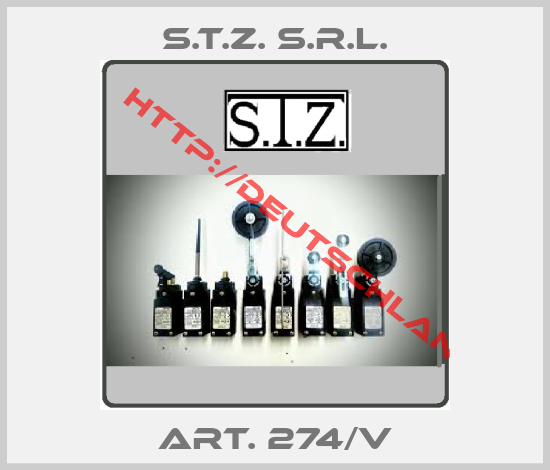 S.T.Z. s.r.l.-Art. 274/V