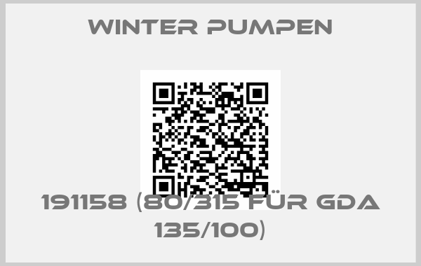 Winter Pumpen-191158 (80/315 für GDA 135/100)