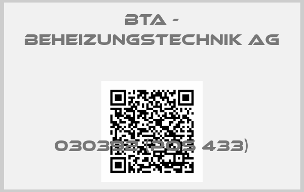 BTA - Beheizungstechnik AG-030392 (pos 433)