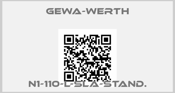 GEWA-WERTH-N1-110-L-SLA-Stand.