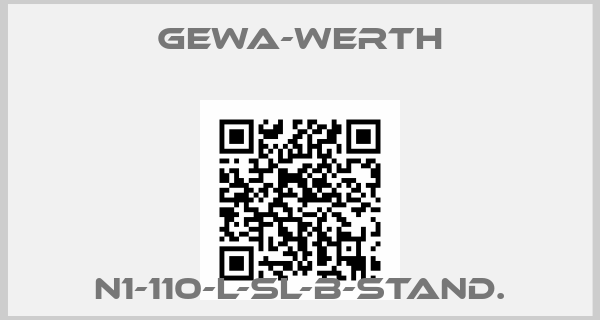 GEWA-WERTH-N1-110-L-SL-B-Stand.