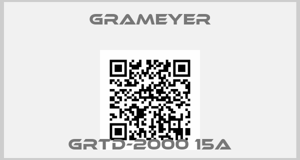 Grameyer-GRTD-2000 15A